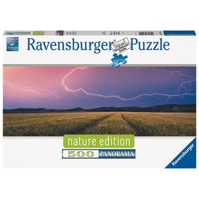 Puzzle 500 pièces orage d'été nature édition