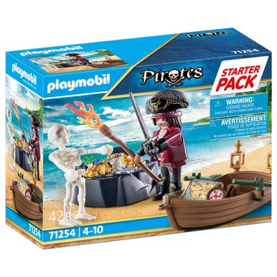 Starter Pack Pirate et barque Playmobil 71254