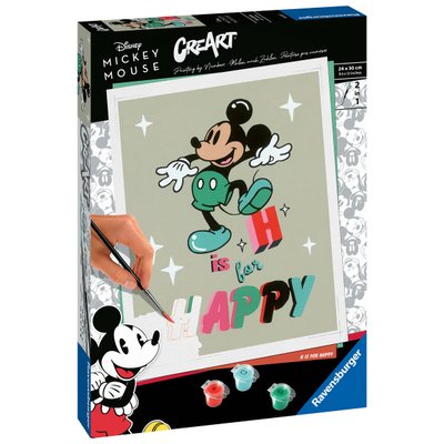 Disney Mickey Mouse - Creart - Grand - H is for Happy