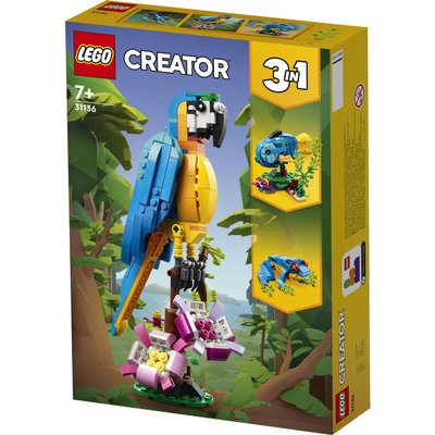 Le perroquet exotique Lego Creator 31136