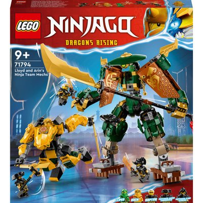 L'équipe de robots des ninjas Lloyd et Arin LEGO NINJAGO 71794