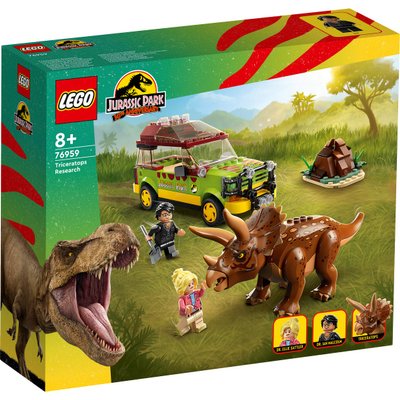 A la recherche du tricératops Lego Jurassic Park 76959