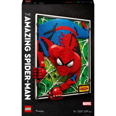 The Amazing Spider-Man Lego Art 31209