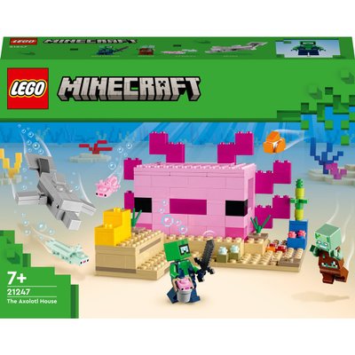 La maison axolotl LEGO Minecraft 21247