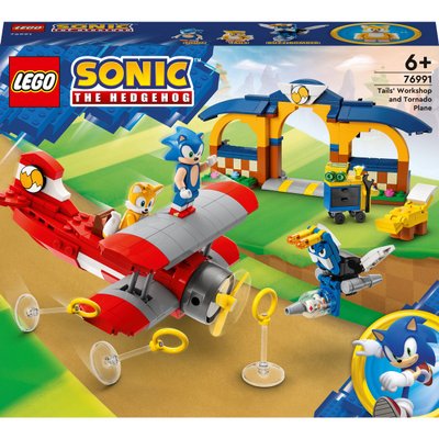 L'avion de tornado et l'atelier de Tails Lego Sonic 76991