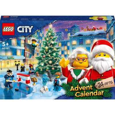 Calendrier de l'avent Lego City 60381