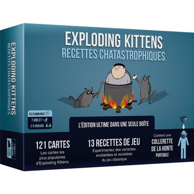 Exploding Kittens recettes chatastrophiques