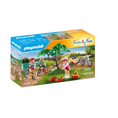Vacanciers et vélos Playmobil 71426 Family Fun camping