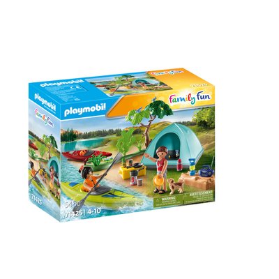 Famille et tente Playmobil 71425 Family Fun camping