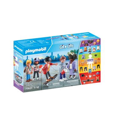 Playmobil My figures : personnages contemporain 71401