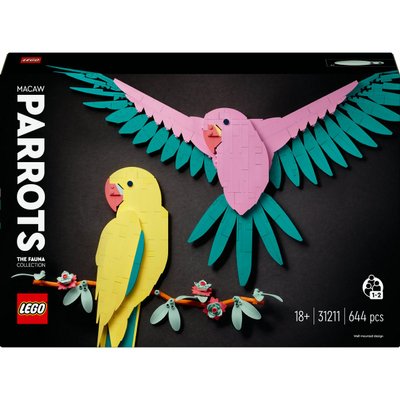 Les perroquets Ara - Collection faune - Lego Art 31211