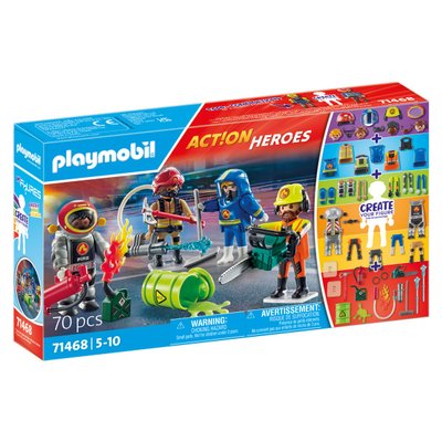My figures Métier à risque - Playmobil Action Heroes 71468
