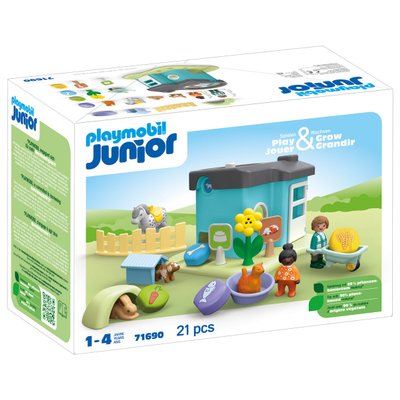 Maison des animaux Playmobil Junior 71690