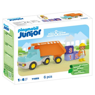 Camion benne Playmobil Junior 71685