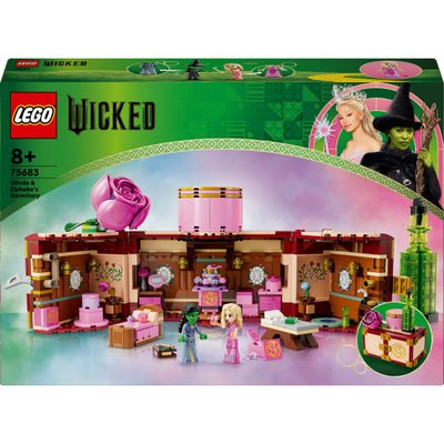 Le dortoir de Glinda et d'Elphaba - Lego Wicked 75683