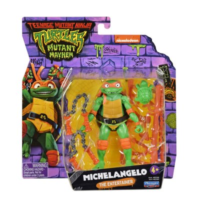 TORTUES NINJA FIGURINE ARTICULEE 12 CM MICHELANGELO