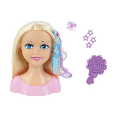 Tête à coiffer et ses accessoires