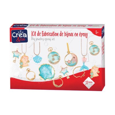 Atelier de bijoux en résine