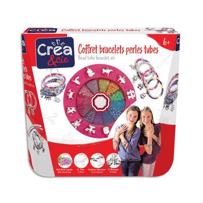 Coffret bracelet perles et tubes