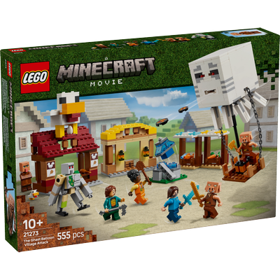 Les Ghasts à l’attaque du village Lego Minecraft 21273