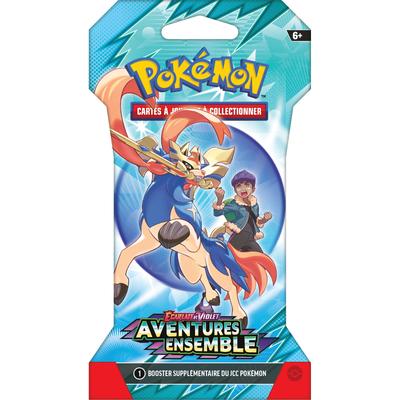 Booster Pokémon Ecarlate et Violet Aventures ensemble