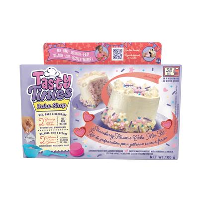 Mini chef Tasty Tinies - Gâteau saveur fraise nappage vanille vermicelle