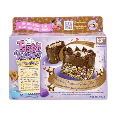 Mini chef Tasty Tinies - Gâteau et nappage chocolat Vermicelle Rainbow
