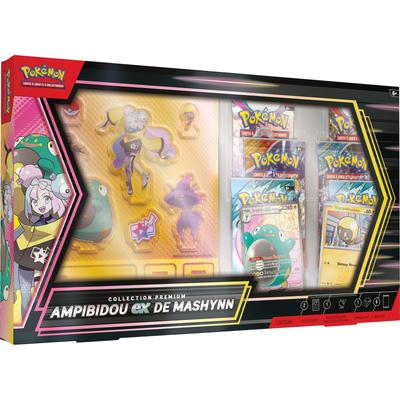 Coffret Carte Pokémon Premium Ampibidou EX, Têtampoule EX