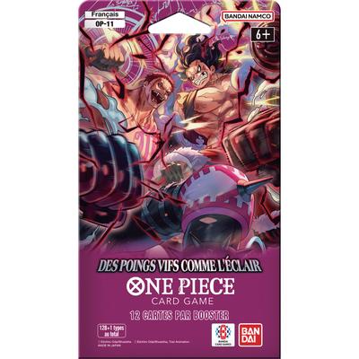 Booster One Piece OP 11 Des poings vifs comme l'éclair