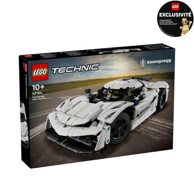 Hypercar Koenigsegg Jesko Absolut blanche LEGO Technic 42184