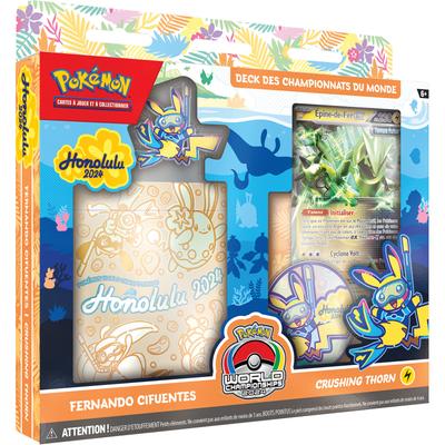 Deck championnat du monde 2024 carte à collectionner Pokémon