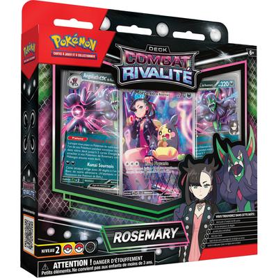 Deck du dresseur Pokemon Combat rivalité Rosemary ou Pierre