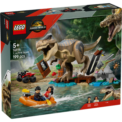 Le T. Rex et l’Évasion sur la Rivière, LEGO® Jurassic World 76975