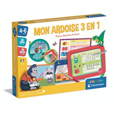 Mon ardoise 3 en 1 atelier d'écriture - Education Clementoni