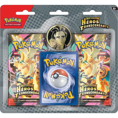 Pack 2 boosters Pokémon Mega-Evolution - Héros Transcendants