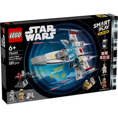 SMART Play : X-WING Red Five de Luke Lego Star Wars 75423