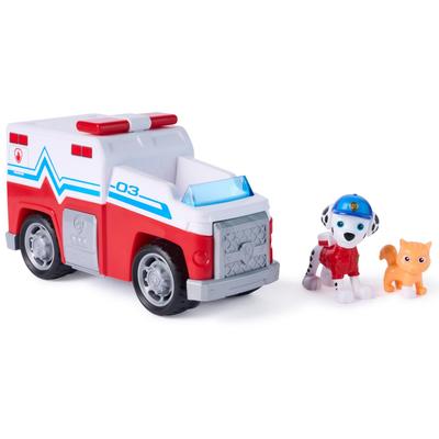 Véhicule de sauvetage rétrofriction La Pat Patrouille Mission Rescousse Marcus