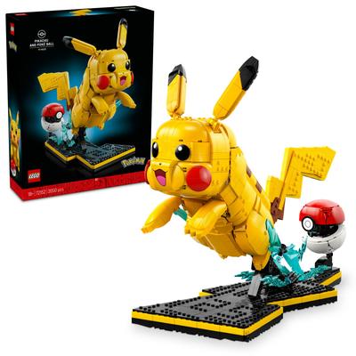 Pikachu et Poké Ball Lego Pokemon 72152