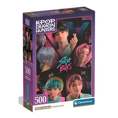 KPOP DEMON HUNTERS PUZZLE COMPACT 500 PI
