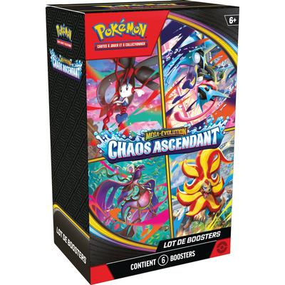 Coffret Bundle 6 boosters Mega Evolution Chaos Ascendant