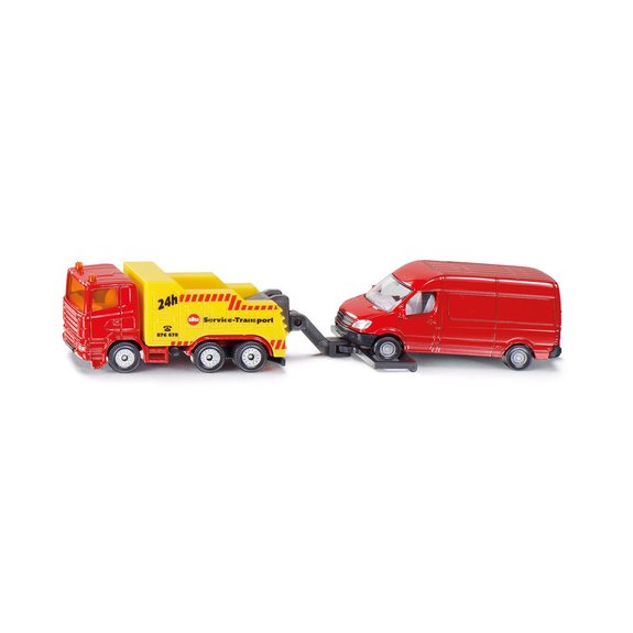 Dépanneuse avec Voiture