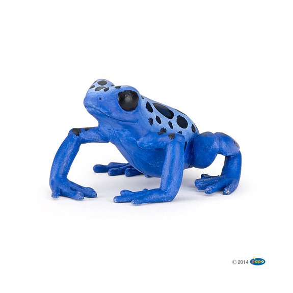 Figurine Grenouille équatoriale bleue