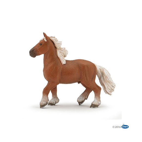 Figurine Cheval Comtois