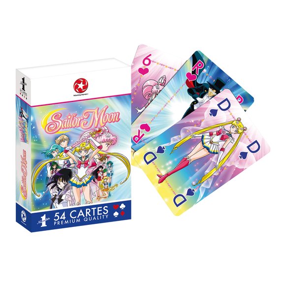 Jeu de 54 cartes Sailor Moon