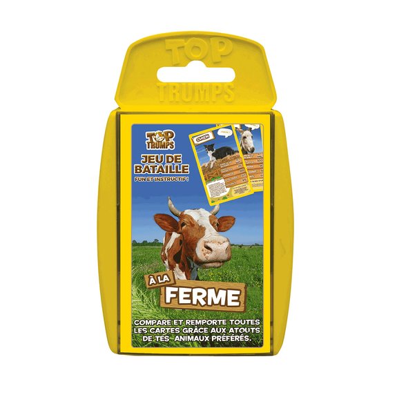 Jeu de Cartes Top Trumps À la Ferme
