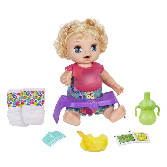 Baby Alive Bébé adore manger