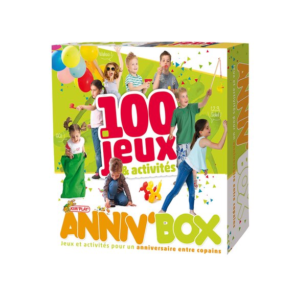 Box Anniversaire 100 jeux et activités