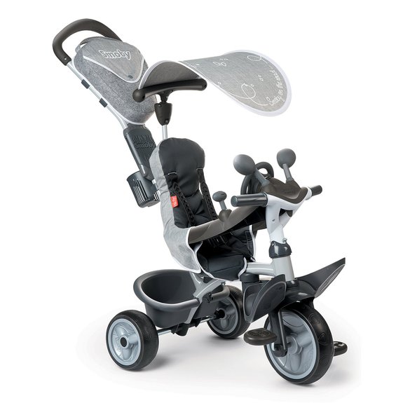 Smoby Tricycle Baby Driver Confort Gris