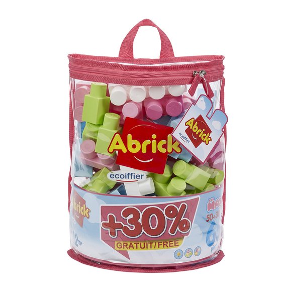 Sac 50 Maxi Abrick + 15 Briques Gratuites