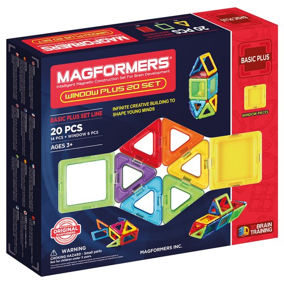Magformers Window Plus 20 Pièces